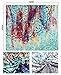 Ussuperstar Boho Psychedelic Elephant Tree of Life Floral Tapestry Hippy Mandala Gypsy Wall Hanging Sheet Coverlet Picnic Blanket Bedspread Curtain Decor Table Couch Cover Beach Yoga Throw L BY3
