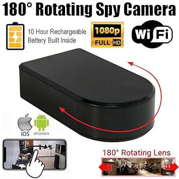 Amazon.com: SecureGuard 180 Degree Battery Powered WiFi ...