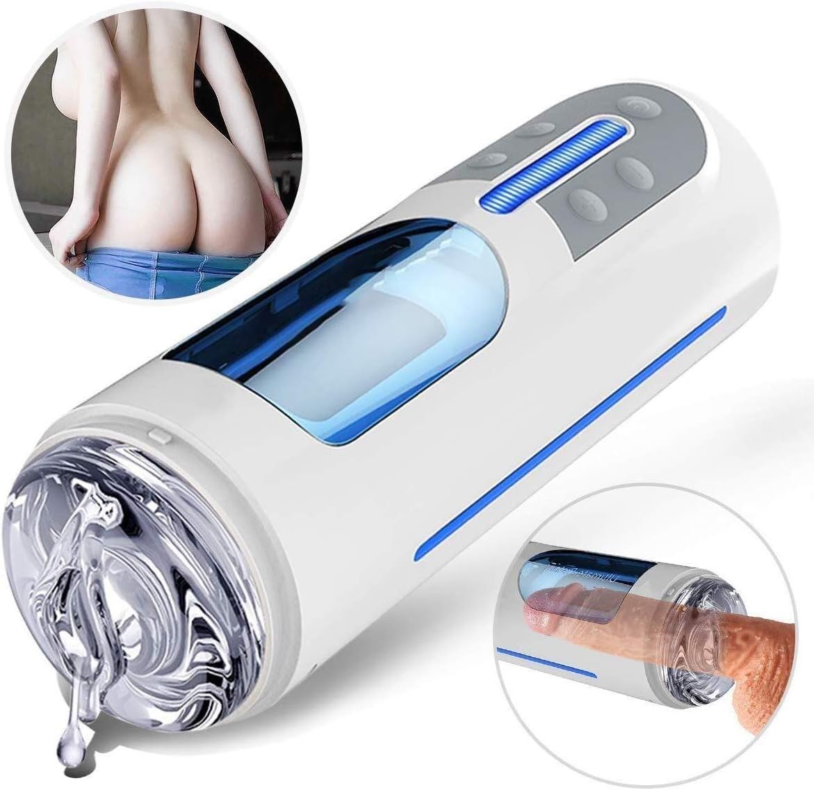 WJX1-9 Happy Toy Enlargement Pennis Pumps for Man Pennis Pump Pennis Extender Stamina Trainer for Men (Private Packaging)