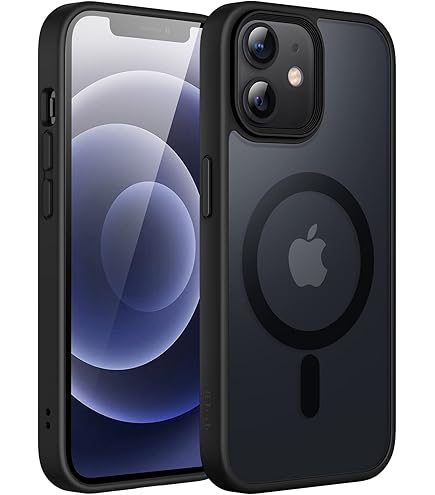 5 En 1] Funda Y Protector De Pantalla Compatible Con IPhone 12 Pro 6,1", Carcasa Anti-Amarillo Antigolpes + 2 Protector De Pantalla De Cristal Vidrio Templado + 2 Protectores De Lente De Cámara