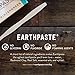 REDMOND - Earthpaste All Natural Non-Fluoride Vegan Organic Non GMO Real Ingredients Toothpaste, Peppermint Charcoal, 4 Ounce Tube