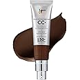 IT Cosmetics Your Skin But Better CC+ Cream - Color Correcting Cream, Full-Coverage Foundation, Hydrating Serum & SPF 50+ Sunscreen - Natural Finish - 1.08 fl oz