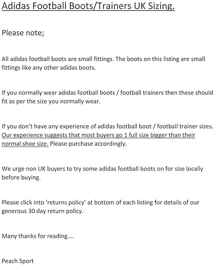 adidas return policy