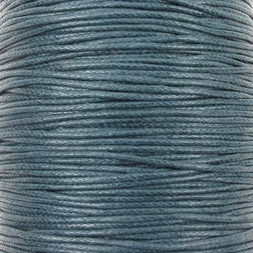 1mm Waxed Cotton Cord Thread Shamballa Macrame Jewellery - Montana - 50 metres