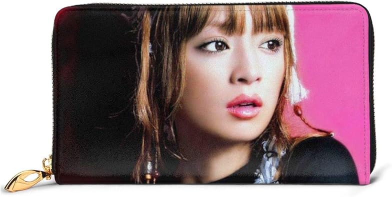 Amazon 男女兼用浜崎あゆみ2 本革 ファスナー おしゃれ 大容量 長財布 おしゃれ ロングウォレット小銭入れ 携帯電話 小銭入れ 高級本革 防水 大容量 長財布 おしゃれのプレゼント ノーブランド品 財布