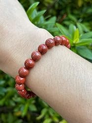 Red Jasper Crystal Bead Bracelet 8mm, Wholesale