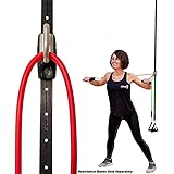 Space Saver Gym - Resistance Band Wall Anchor (1 Rail 1 Rail Car