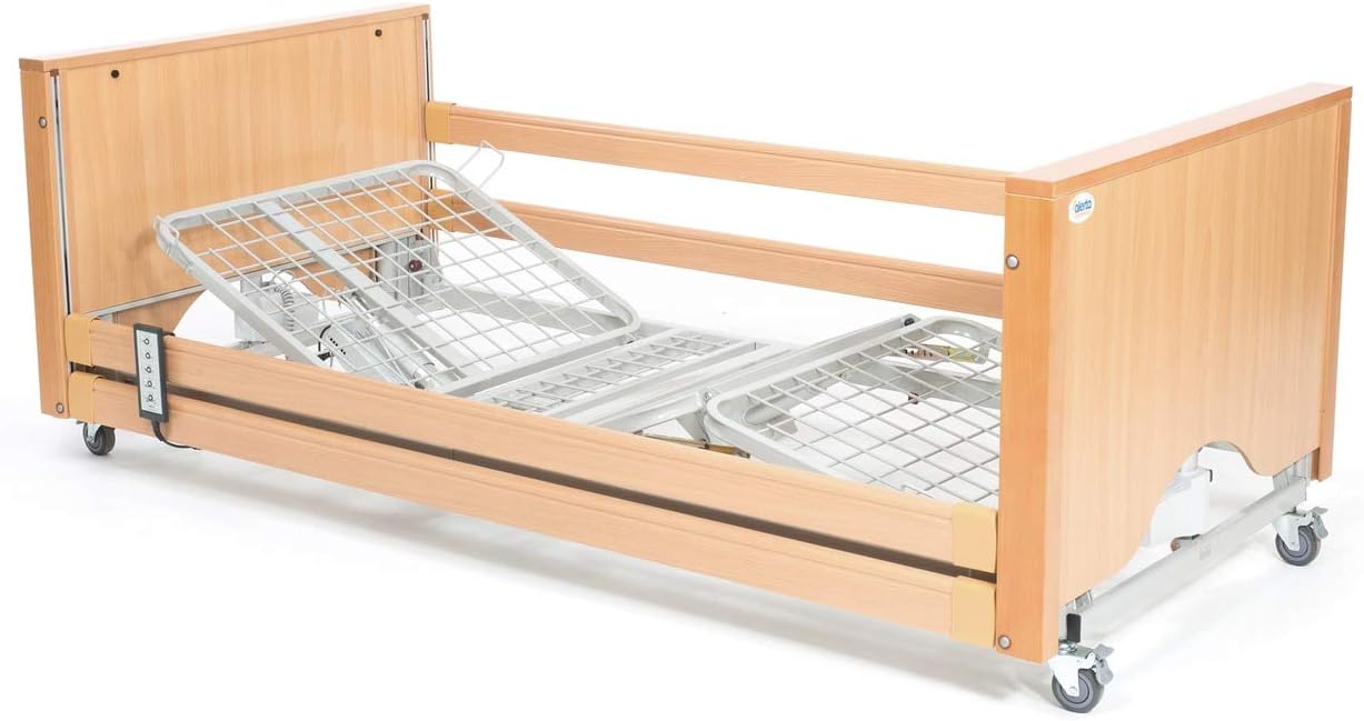 The Encore Classic Beech Electric Profiling Hospital/Care Bed