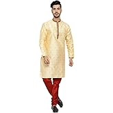 Pro-Ethic Style Developer Men's Silk Printed Kurta Set