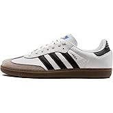 Adidas Originals SAMBA OG Men's Sneakers, Cloud White / Core Black / Clear Granite, 10 M US