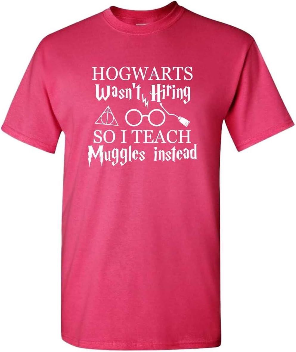 Diagon Alley Customs Hogwarts Wasn't Hiring So I Teach Muggles Harry Potter Teacher Shirt