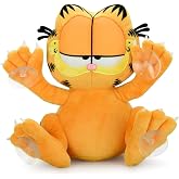 Kidrobot Garfield 8 Inch Suction Cup Window Clinger - Relaxed