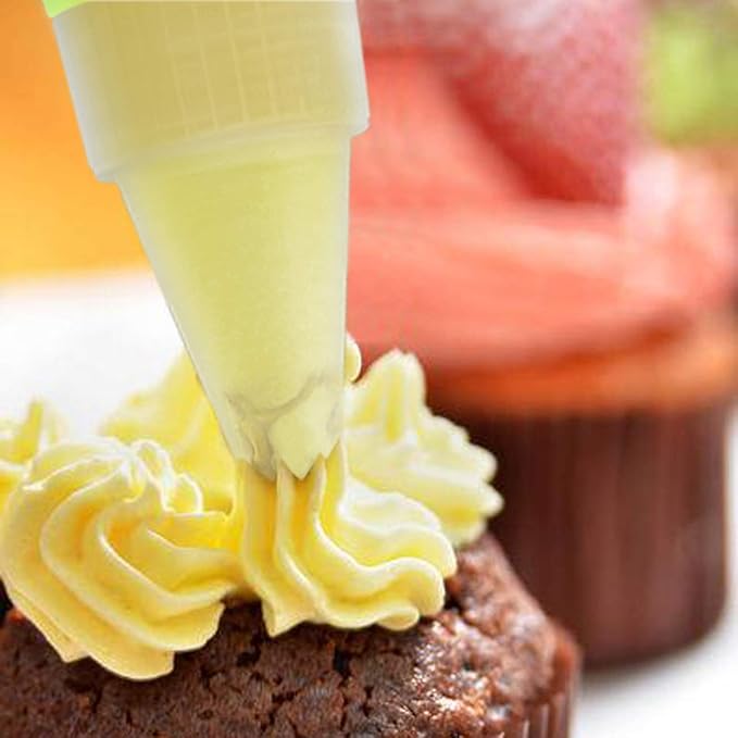 Bäcker & Lecker Decomax - Manga pastelera de Silicona con 6 ...