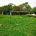SoBuy Height Adjustable Tennis Nets, Badminton Net,with stand / frame,includes Fastening Devices, SFN03,Lengthen:196.8inch