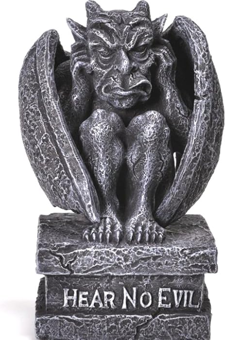 Amazon Ptc 4インチ Hear No Evil 彫刻 座るガーゴイル像 フィギュア 置物 オブジェ オンライン通販 Amazon Ptc 4インチ Hear No Evil 彫刻 座るガーゴイル像 フィギュア 置物 オブジェ オンライン通販