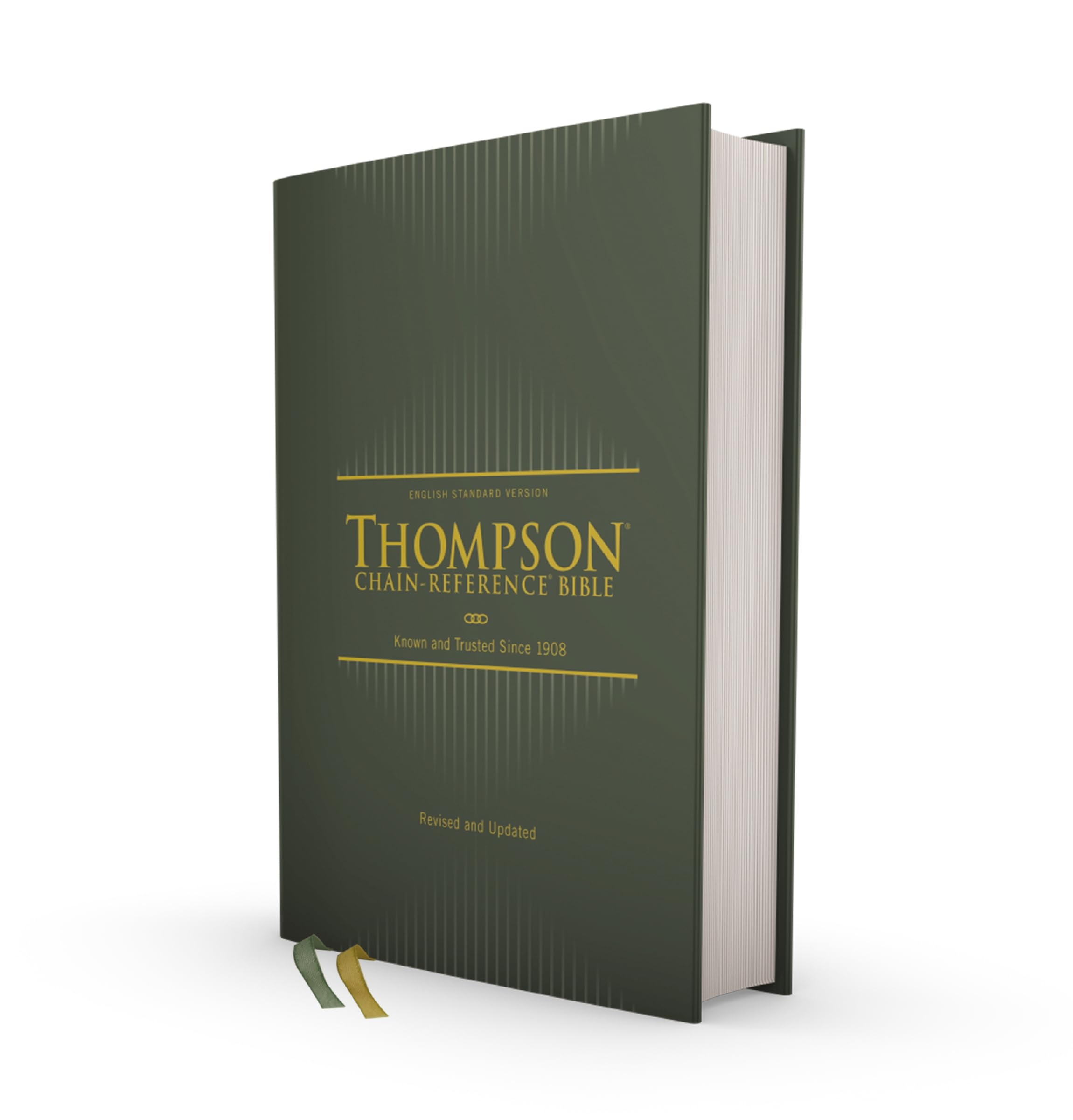 ESV, Thompson Chain-Reference Bible, Hardcover, Green, Red Letter ESV, Thompson Chain-Reference Bible, Hardcover, Green, Red Letter Hardcover