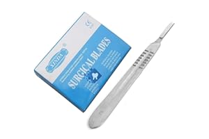 ODONTOMED G.S 100 SCALPEL STERILE BLADES #10 WITH FREE SCALPEL HANDLE #3