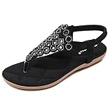 Buganda Women Ankle Strap Flat Sandals - Bohemian