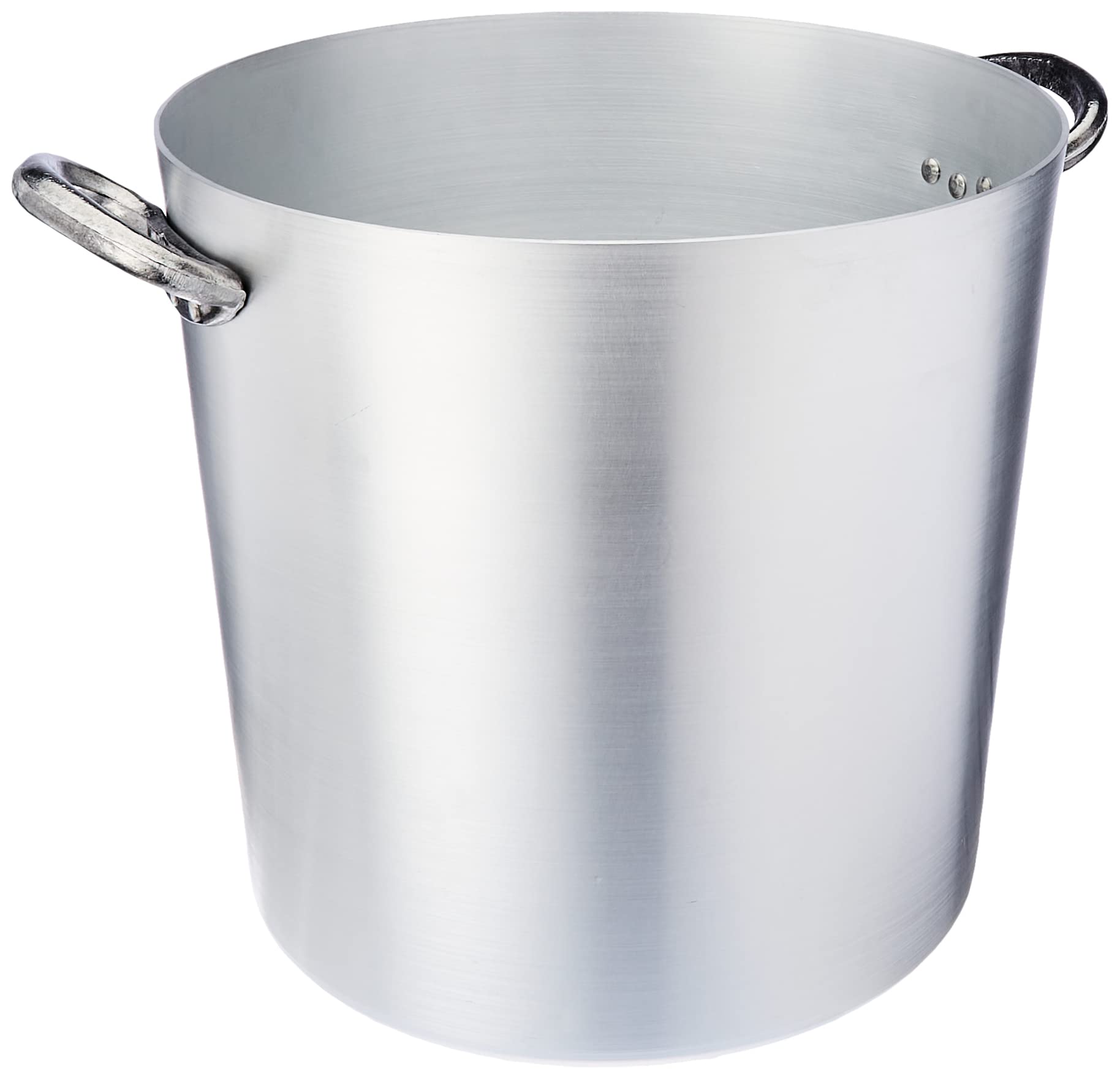 Pentole Agnelli Family Cooking Aluminium Cylindrical Stockpot With 2 Handles, Diameter - 36 Cm.