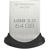SanDisk Ultra Fit 64 GB USB Flash Drive USB 3.0 up to 150 MB/s