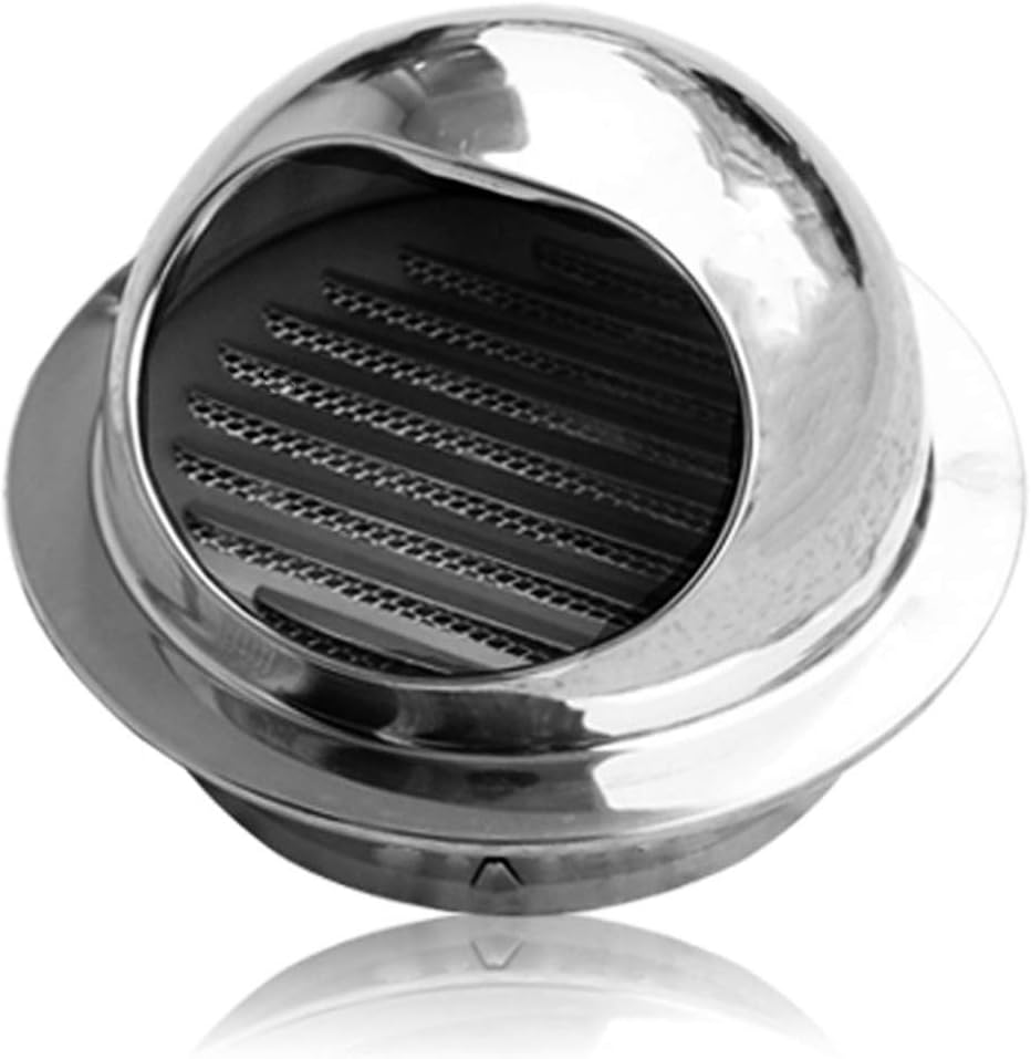 LACKINGONE Rejilla de Escape de Acero Inoxidable para Rejilla de