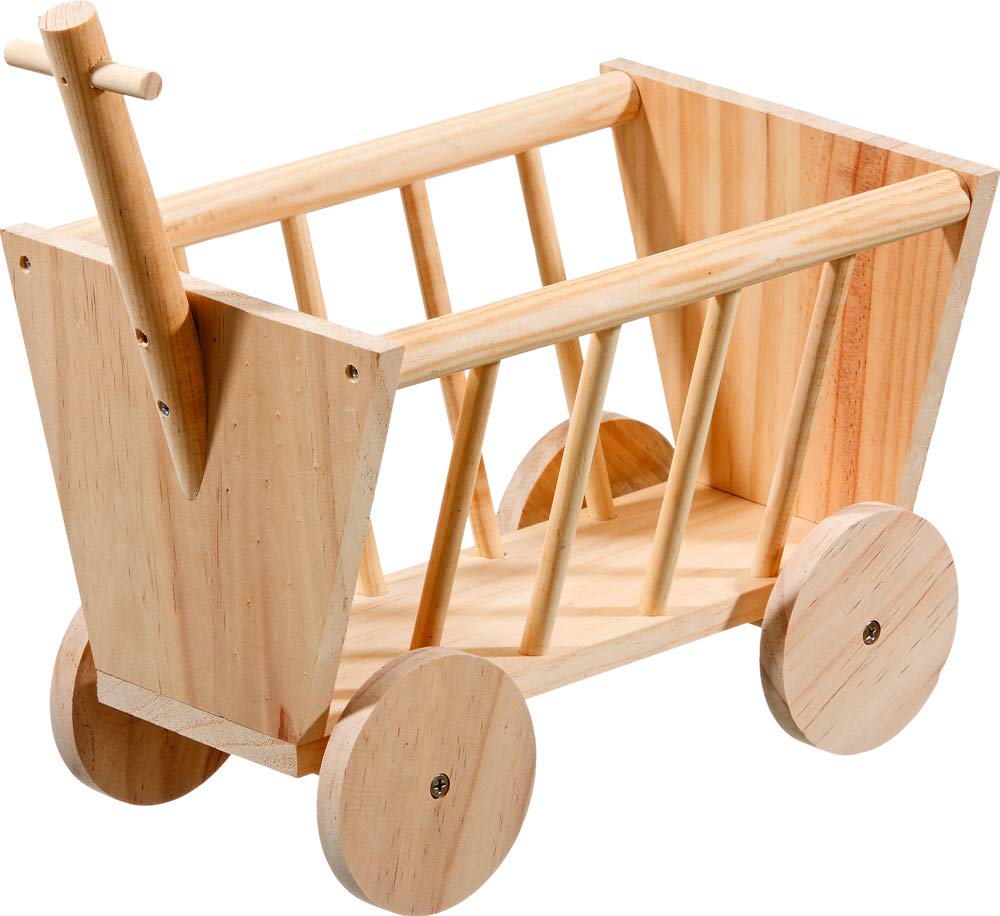 Karlie Wooden Hay Rack Handcart
