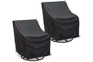 Patio Chair Covers - Outdoor Chair Cover All Weather Protection,Suitable for Most Outdoor Furniture, Lawn Chairs, Swivel Rock