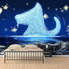 Wall Mural Dream World Removable Wallpaper Wall Sticker for Bedroom Living Room - 66x96 inches