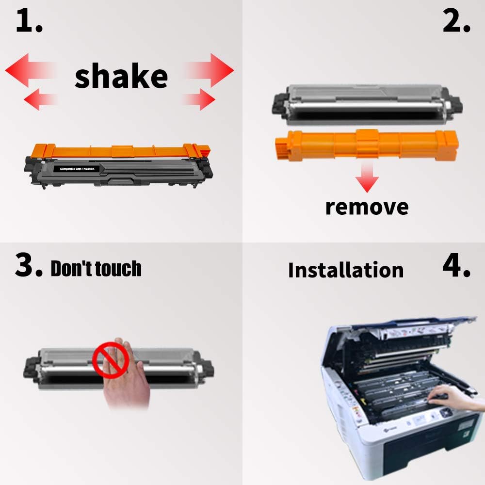 BeOne Compatible with TN2410 TN2420 Toner Cartridge Compatible with Brother DCP-L2510D MFC-L2710DW MFC-L2750DW DCP-L2530DW MFC-L2710DN HL-L2350DW MFC-L2730DW HL-L2310D Printer (1 Black) - Image 5