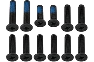 Micro Traders 12Pcs Bottom Case Screws Compatible with Asus TUF Gaming A15 FA507 FX507