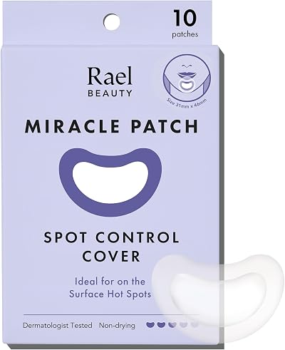 Rael Miracle Large Pimple Patches 31x46mm Hydrocolloid Acne Spot Cover