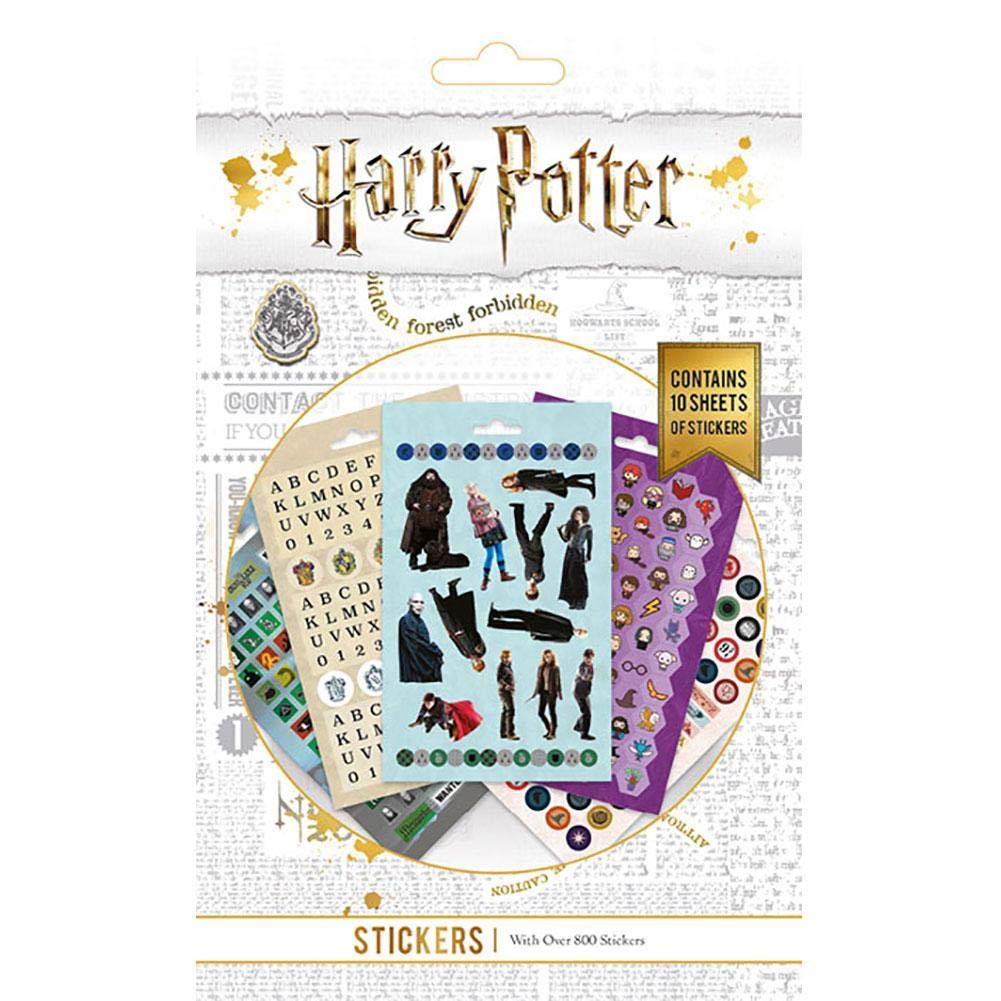 Wizarding World Harry Potter 800 Piece Vinyl Sticker Set PS7401