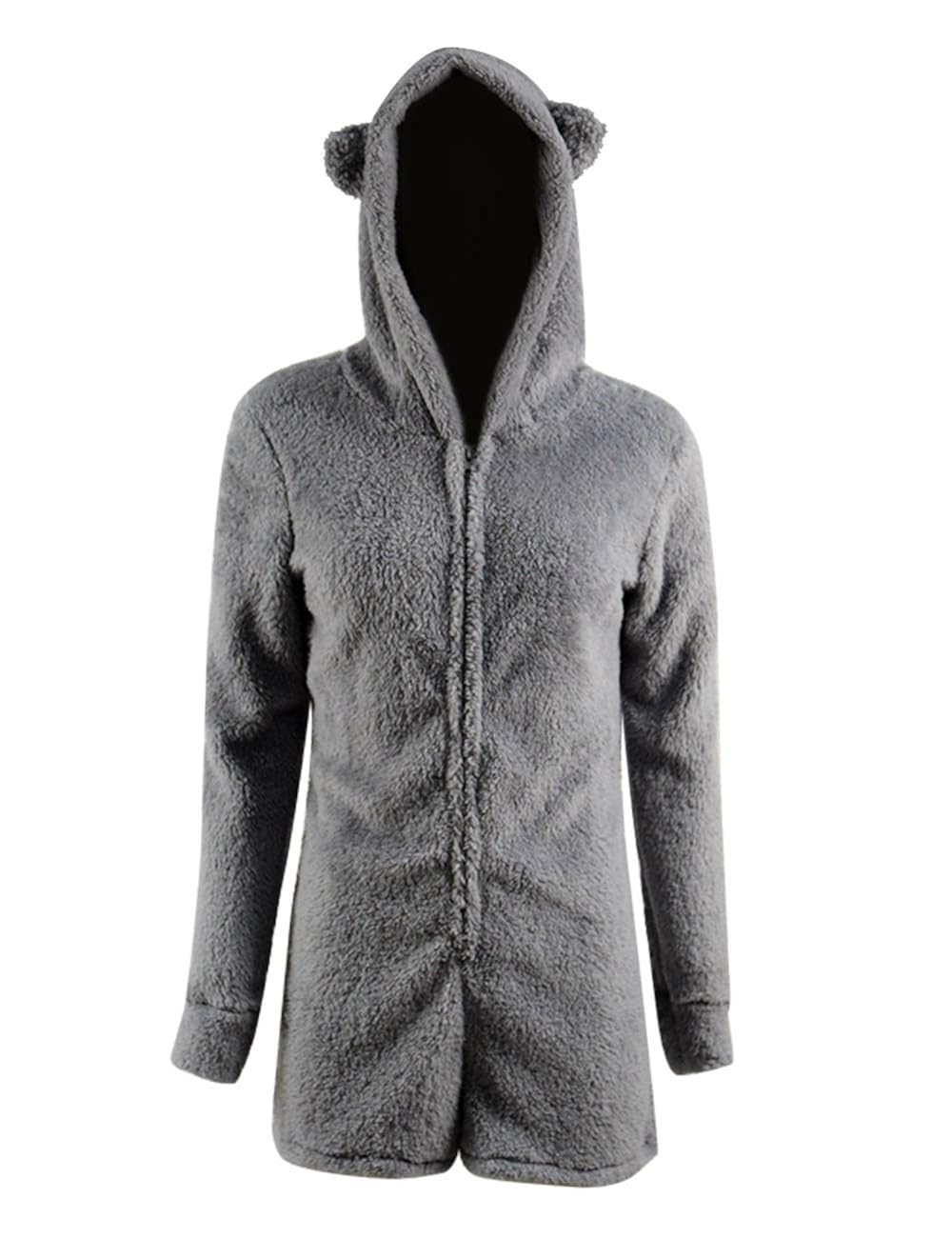 fluffy pajama hoodie