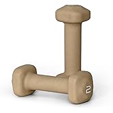 Tone Fitness Neoprene Dumbbell Weight Pairs with Anti-Roll Square Head | Multiple Options