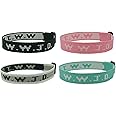 CHUU YUNG What Would Jesus Do Bracelets WWJD Letter Matching Couples Hnadmade Braided Bracelets Inspirational Religious Christian Jewelry Friendship Gift