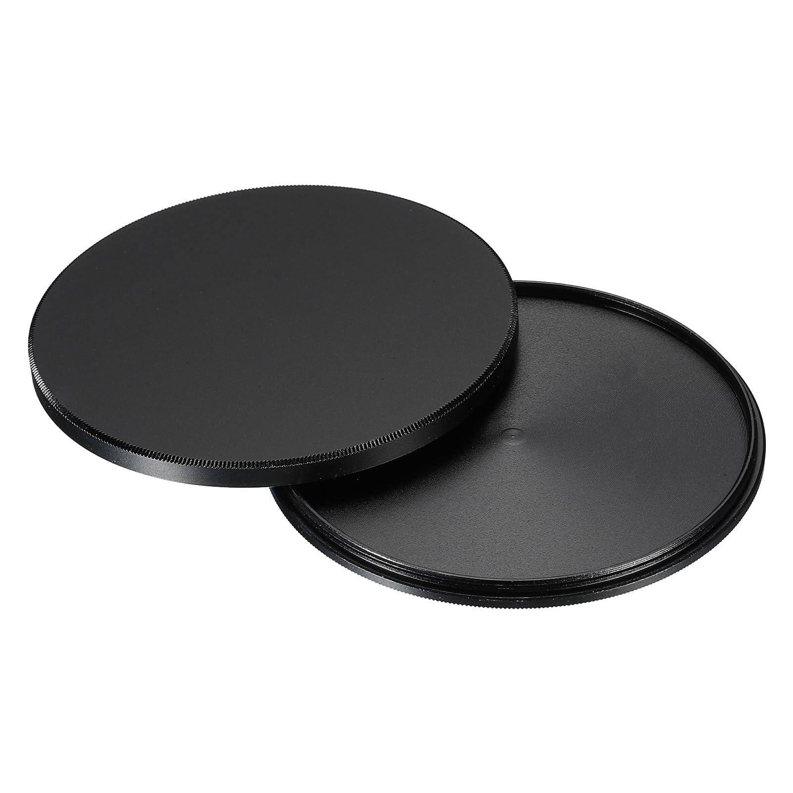 PATIKIL 72mm Lens Cap, Black Aluminum Alloy, Polarizer & Neutral Density Filter Stack Cap, Minimalist Design