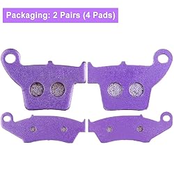ECCPP Brake Pads Fits for Honda CR125R CR250 CR250R