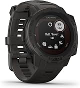 Garmin Instinct Solar Rugged Outdoor Smartwatch Graphite Built-in GPS Health view 6