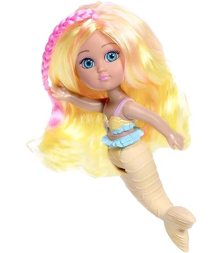 Amazon.com: Toysmith Bathtime Mermaid Doll (Assorted Colors