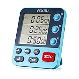 FCXJTU Digital Dual Triple Kitchen Timer, 3