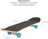 Xootz Kids Complete Double Kick Trick Skateboard 31 x 8 Maple Deck view 7