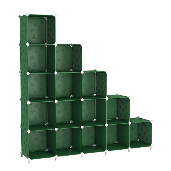 UNKU CUBE STORAGE ORGANIZER, 16 CUBE CLOSET ORGANIZER...