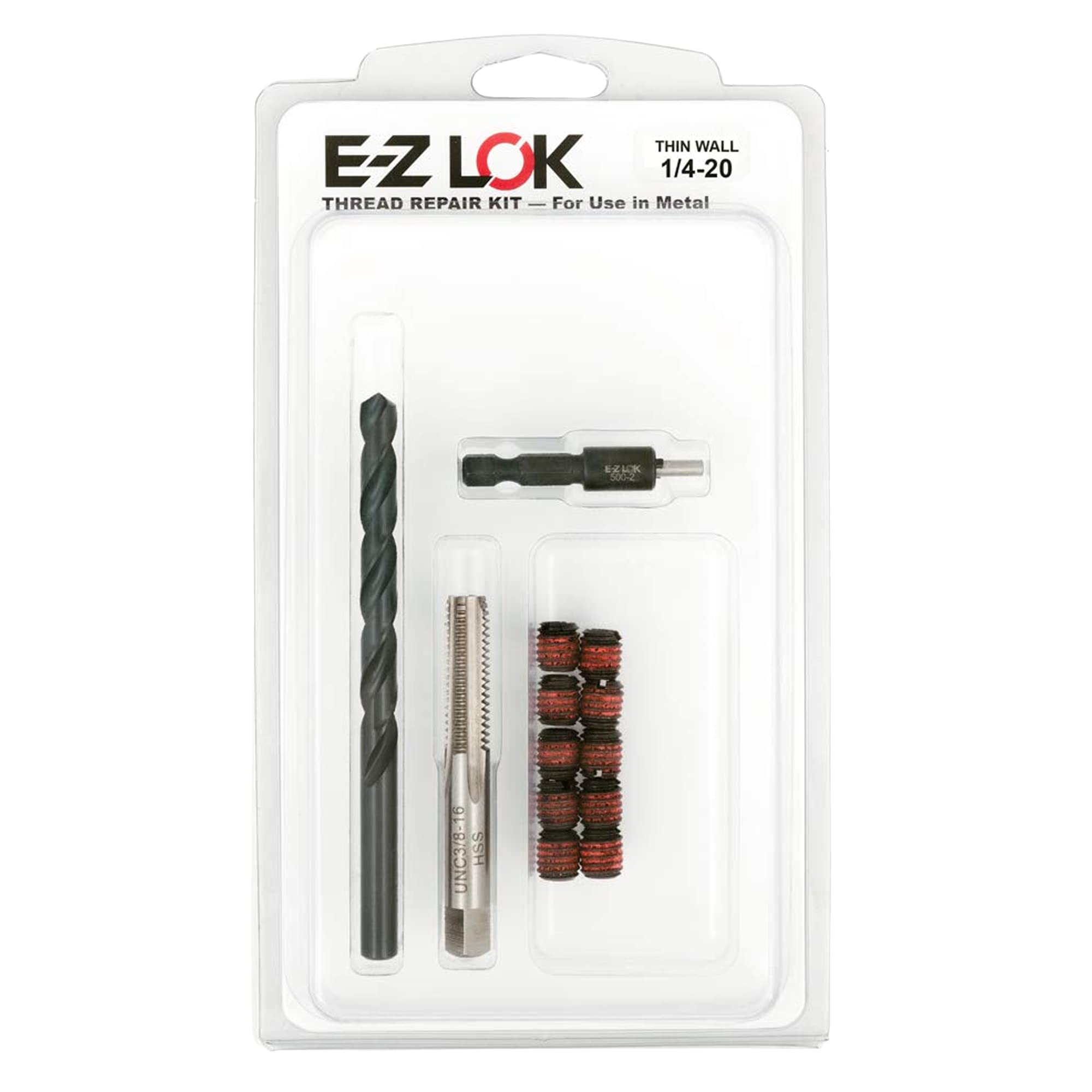 E-Z LOK - Lot De 25 Inserts Filetés En Laiton Pour Plastique, Filetage Droit 3/8-16, Installation Par Ultrasons Ou Thermique