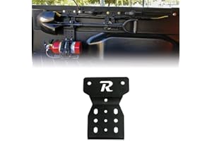 Bed Rail Modular Accessory Mount for Shovels, Recovery Boards, Fuel Cans & Other Accessories for Toyota Tacoma | 3 Mounting Locations | Made in The USA | Rago Fabrication