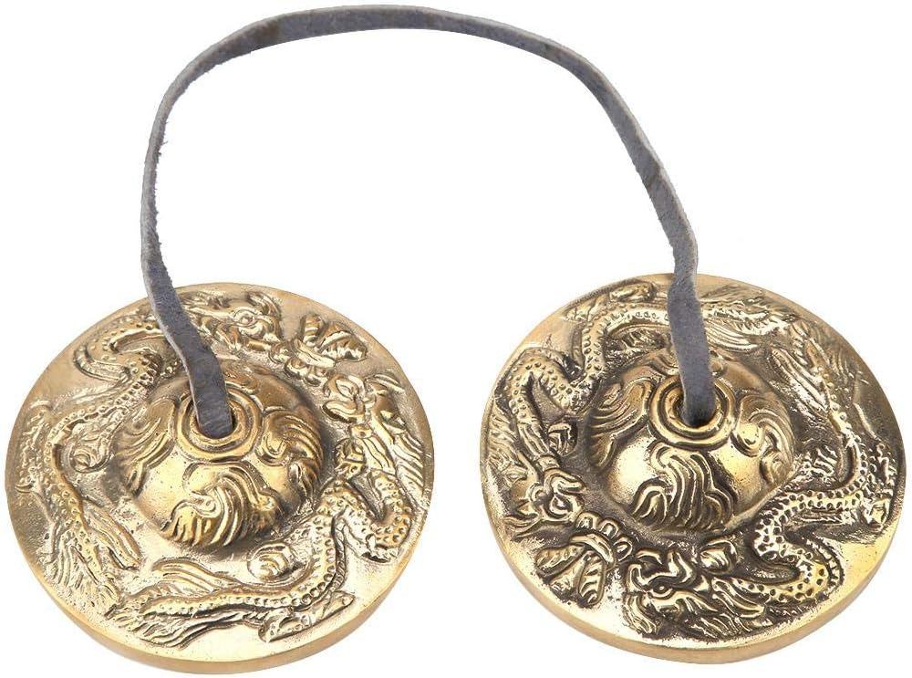 [𝐂𝐡𝐫𝐢𝐬𝐭𝐦𝐚𝐬 𝐜𝐨𝐦𝐢𝐧𝐠]Bell Percussion Instrument, Handcrafted Tibetan