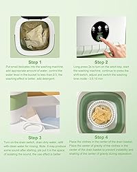 Portable Washing Machine, 12L Large Capacity