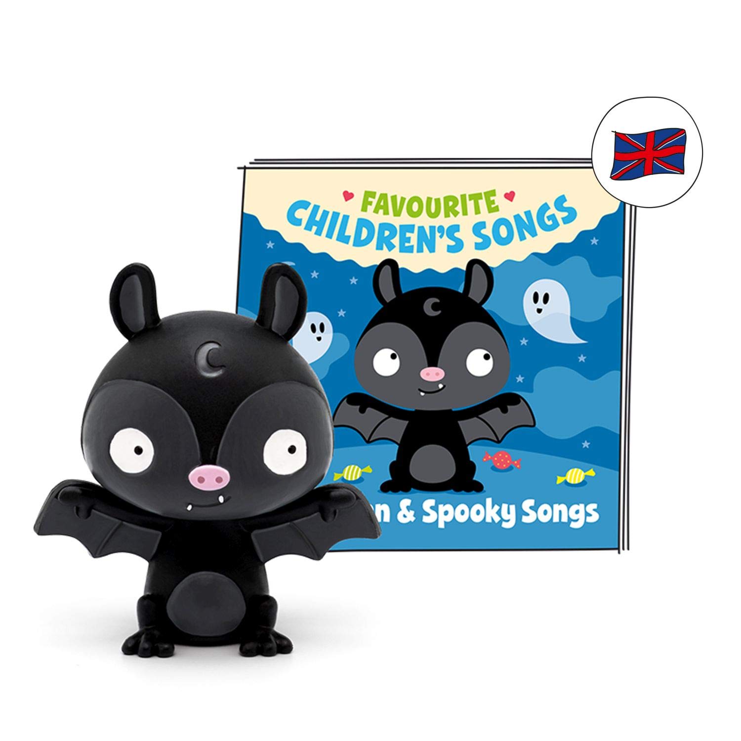 tonies Audio Character for Toniebox, Favourite Children's Songs, Halloween and Spooky Songs for Children for Use with Toniebox Music Player (Sold Separately)