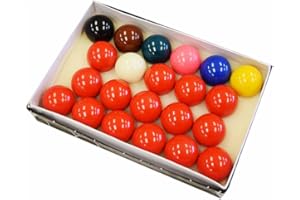 Billiard Depot Snooker Ball Set, 2 1/16-Inch, Complete 22 Ball Set