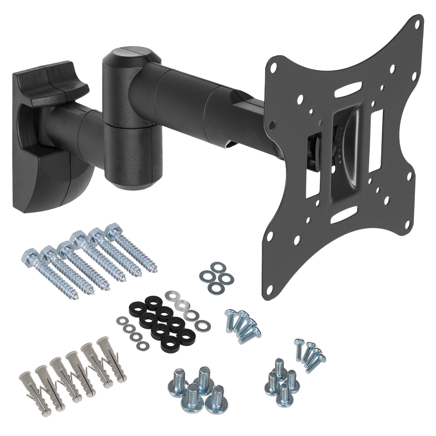 Maclean MC-503A B QLED OLED LCD LED Plasma TV Halterung Halter neigbar schwenkbar Wandhalter Wandhalterung 13-42" bis 30 kg