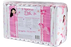 Rearz - Princess Pink - 8500ml Overnight Adult Diapers (12 Pack) (X-Large)
